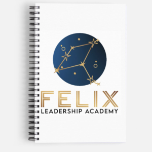 Felix Leadership Academy Logo Notebook